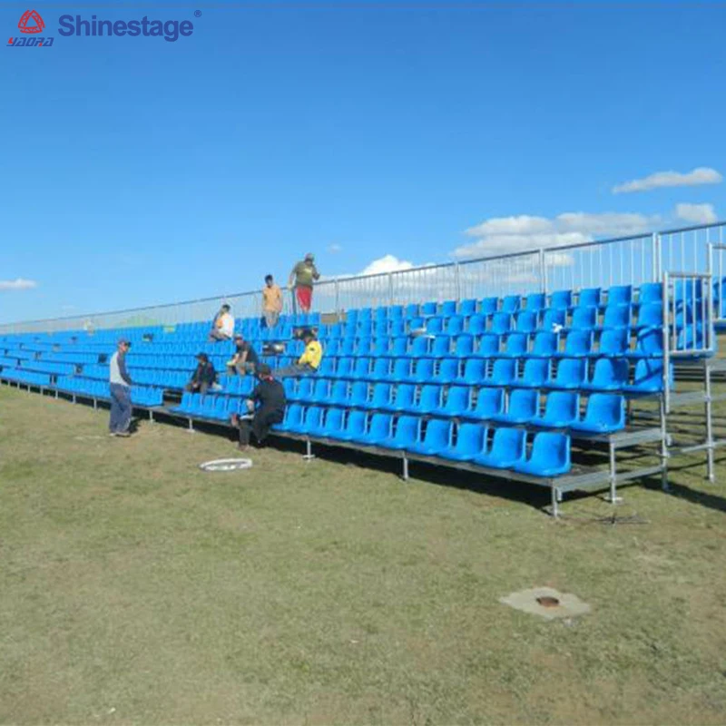 sports grandstand seating metal bleacher tribune football soccer school gradas gimnasio stadium outdoor bleacher