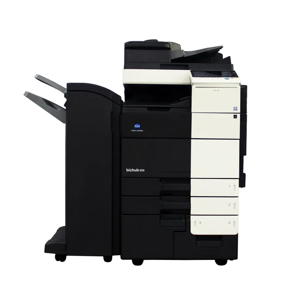 Refurbished Used 808 Printer Color Copier Photocopiers Konica Minolta Bizhub Colour Printer