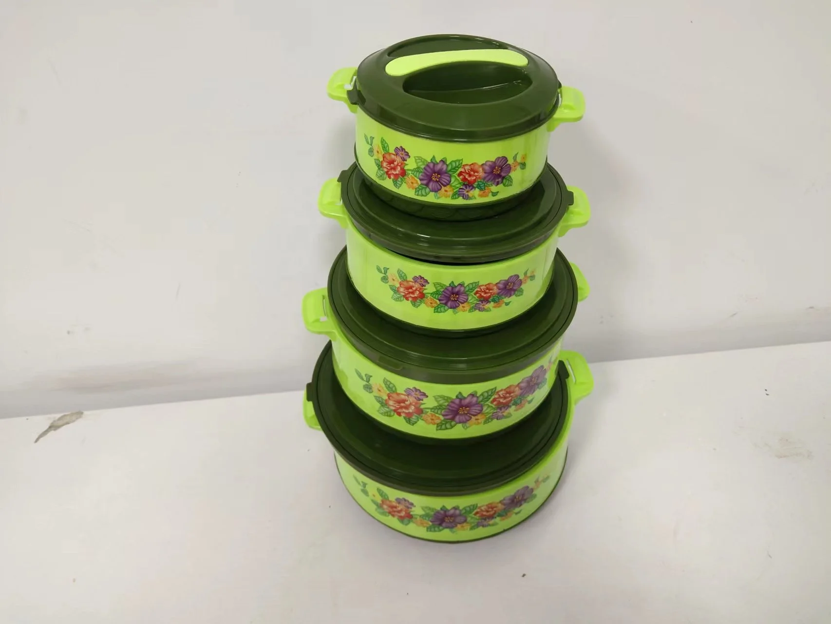 0.5L 1L 1.5L 2L African Hot Sell Household Thermo Insulated Hot Pots Food Warmer 4 pcs Set Thermal Containers