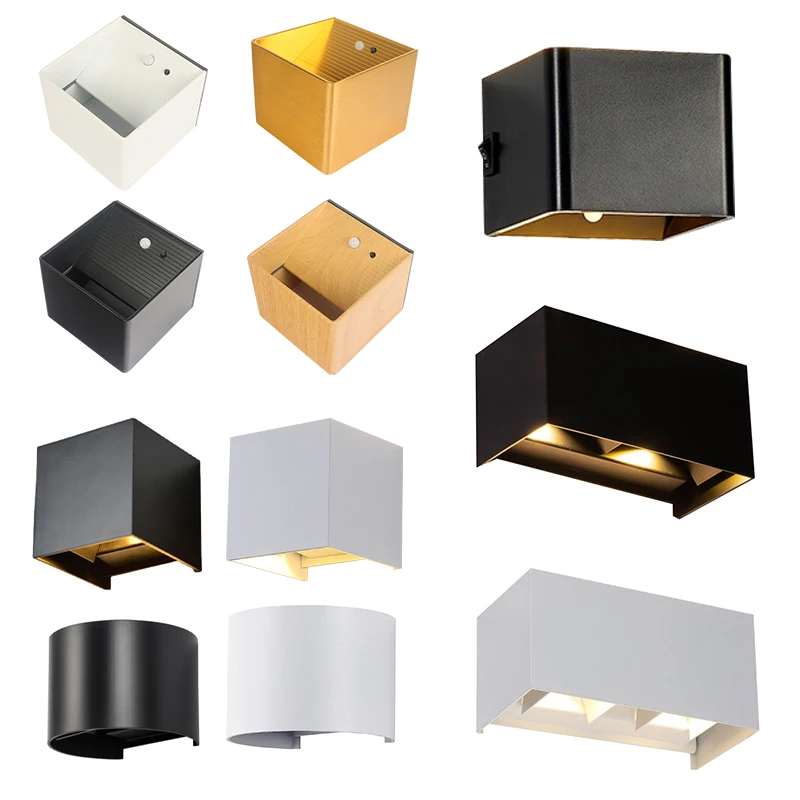 Ip20 Plastic Abs Adjustable Black Rechargeable Indoor Wall Lights Bedside Lamp Interior Wall Lights For Home