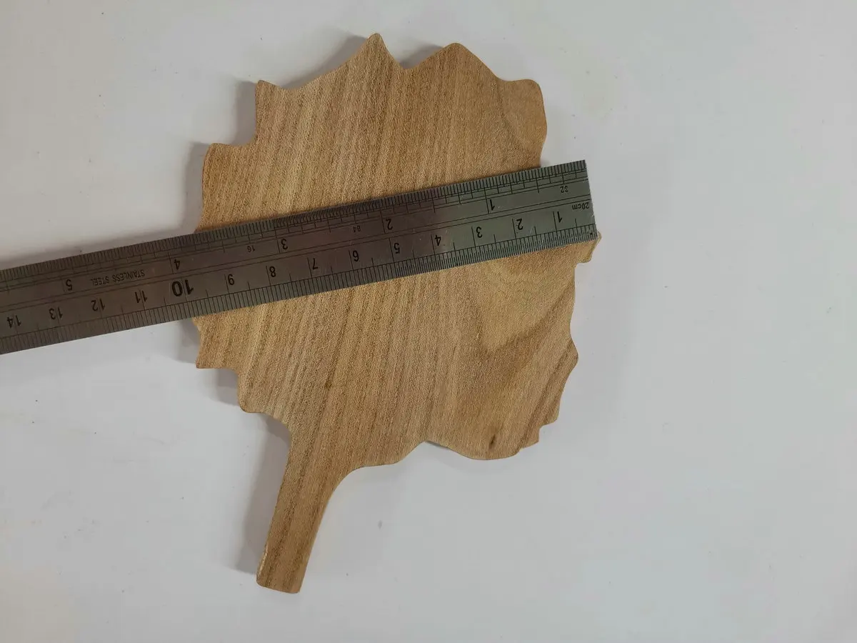 Sold Wood Hotel guest room Change bed sheets leaf shape warning sign indicator