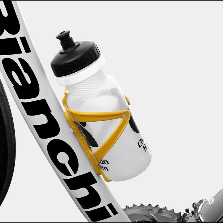 INBIKE качественная пластиковая желтая переносная велосипедная бутылочная