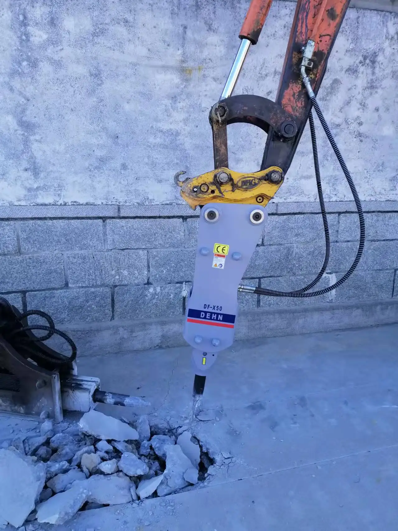 DF-X50 furukawa hydraulic breaker construction machine from Yantai China