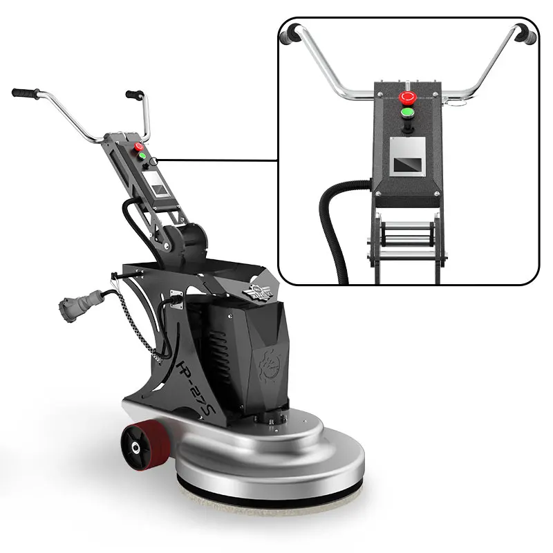 HP-27S Portable Large Cnc Vertical Concrete Stone Floor Polisher Handle Planetary Polishing Machine Plate Price For Sale