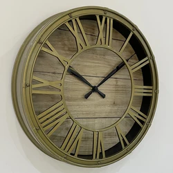 Factory Sale Various Retro Wall Plastic Clock Designer Home Decor Using