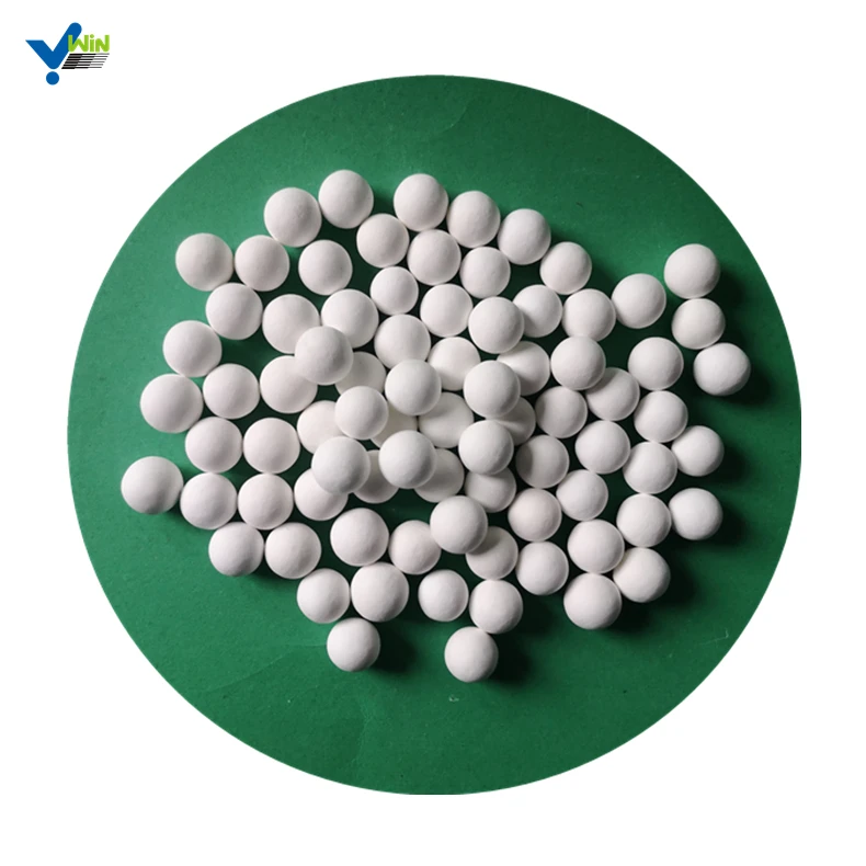 High alumina ceramic thermal storage balls for multi specification inert alumina ceramic ball hot blast furnaces