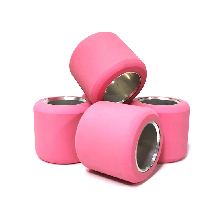 
Factory Directly Sell Textile Machine Spare Parts Anti-static Rubber Cots Rubber Roller Wholesale 