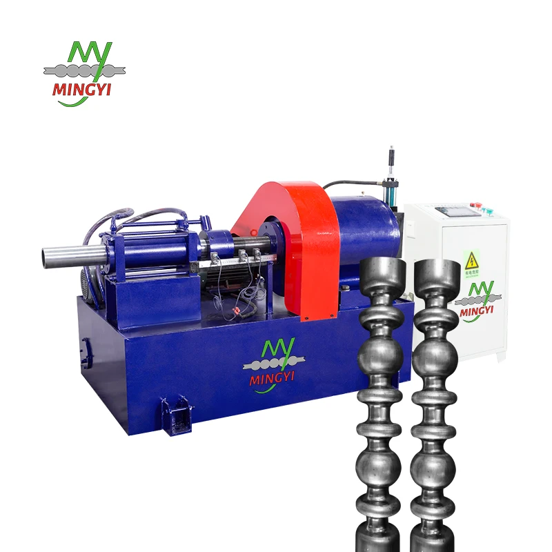 Stainless steel round pipe embossing machine price ,rotary swaging machine manufacturer