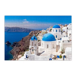 Free Samples Custom OEM Beautiful Artwork Jigsaw Puzzle 1000 piece Cardboard For Adult Puzzle