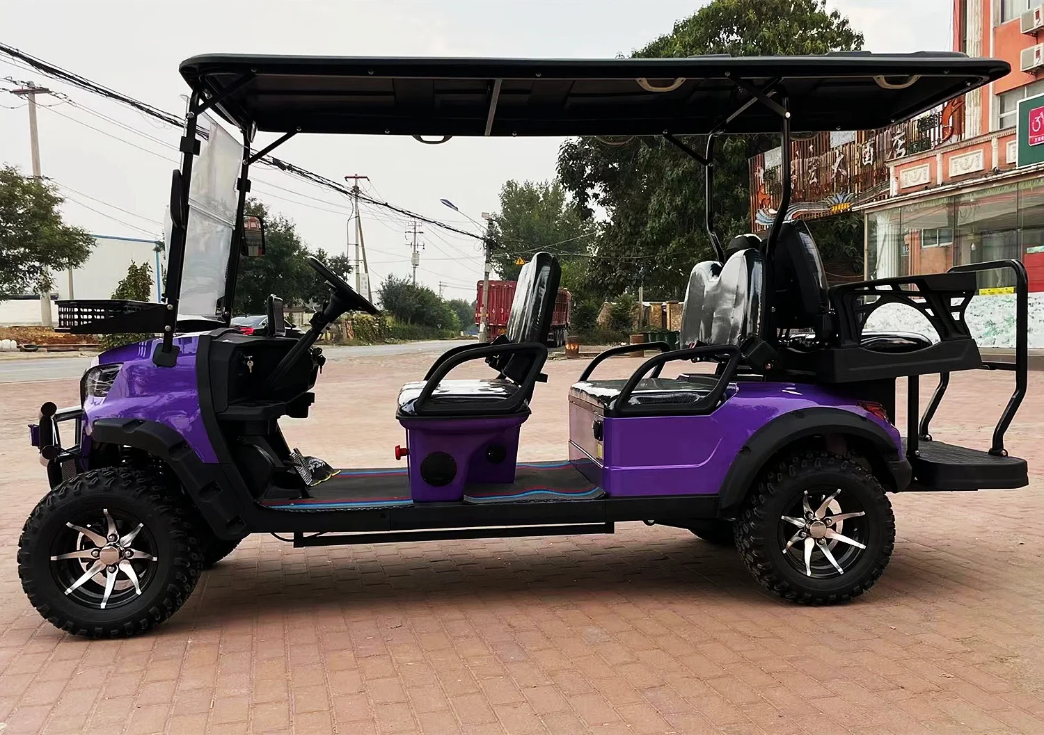 48 volt electric golf buggy 6 passenger electric golf buggy lithium battery electric golf cart