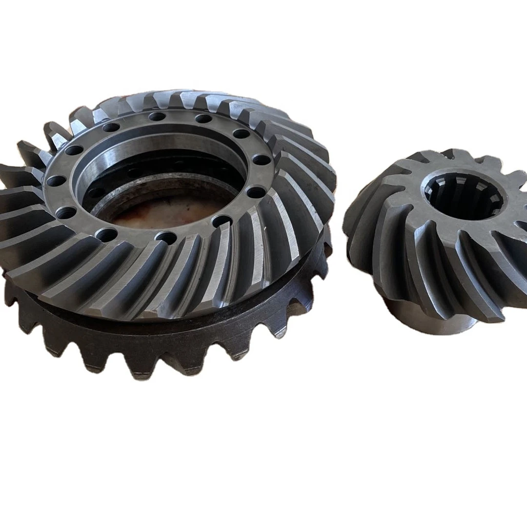 Bevel Gear Casting Hardened New High Precision Customized Steel