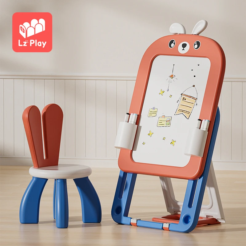 Children Drawing Board Toys Doodle Foldable Fast Shipping 1MOQ Easel Magic Kids Magnetic Painting White Kid Draw Stand Drawing