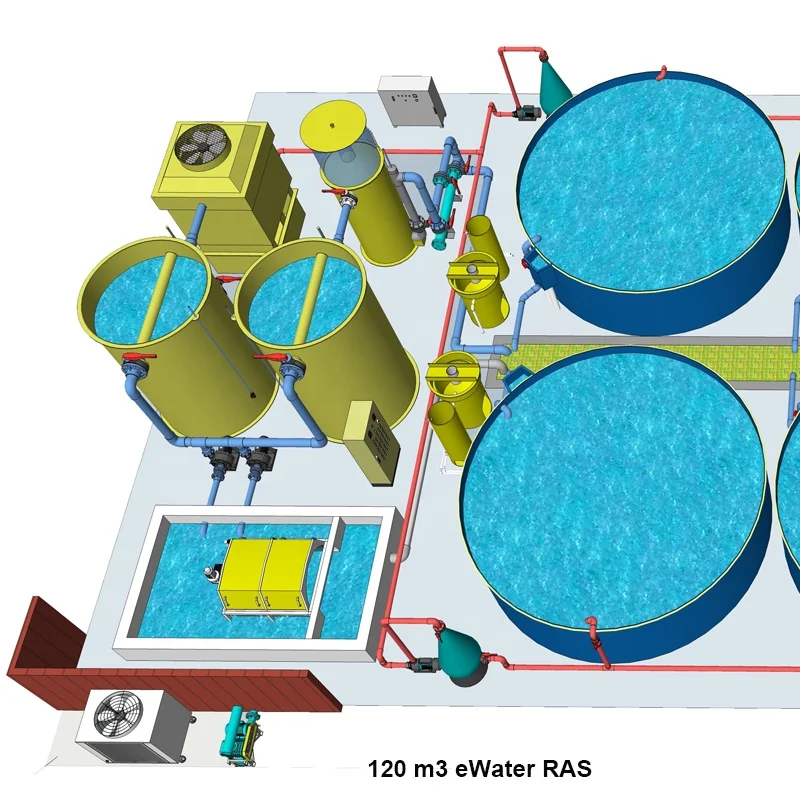 
Industrial Fish Farm/Ras Aquaculture Farm Equipment/Indoor Shrimp Farming System Equipment 