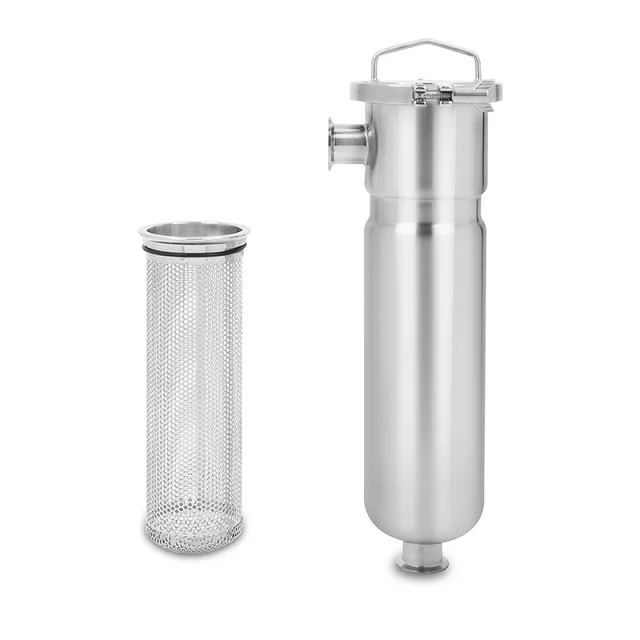 China Manufacturer High Precision Bad Filter Housing For Water Treatment Stainless Steel 304 Security Precision filter