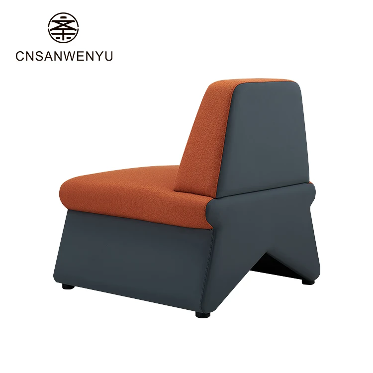 living room sofas set furniture leather single sofa luxury accent leisure chair for hotel