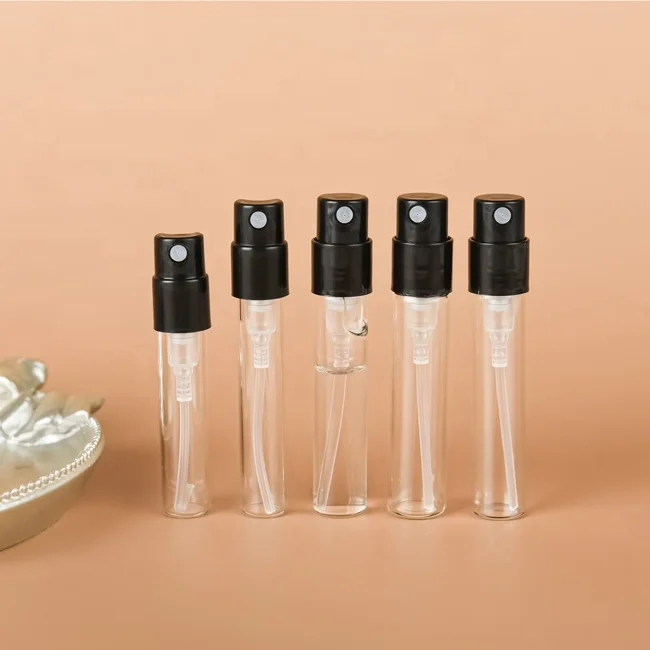 1ml 1.8ml 2ml 2.5ml Small Mini Perfume Tester Bottle Perfume Sample Glass Vial
