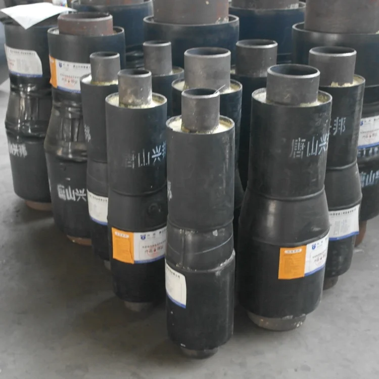 PUR thermal pre insulated reducer insulated pressure reducer for district heating or cooling