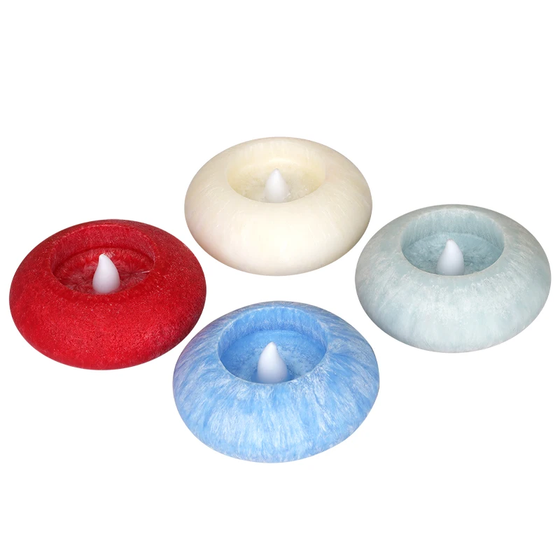 Real Wax LED Candles Crystalline Water Activated Floating Candle Factory Wholesale Customized Floating Electronic Candle