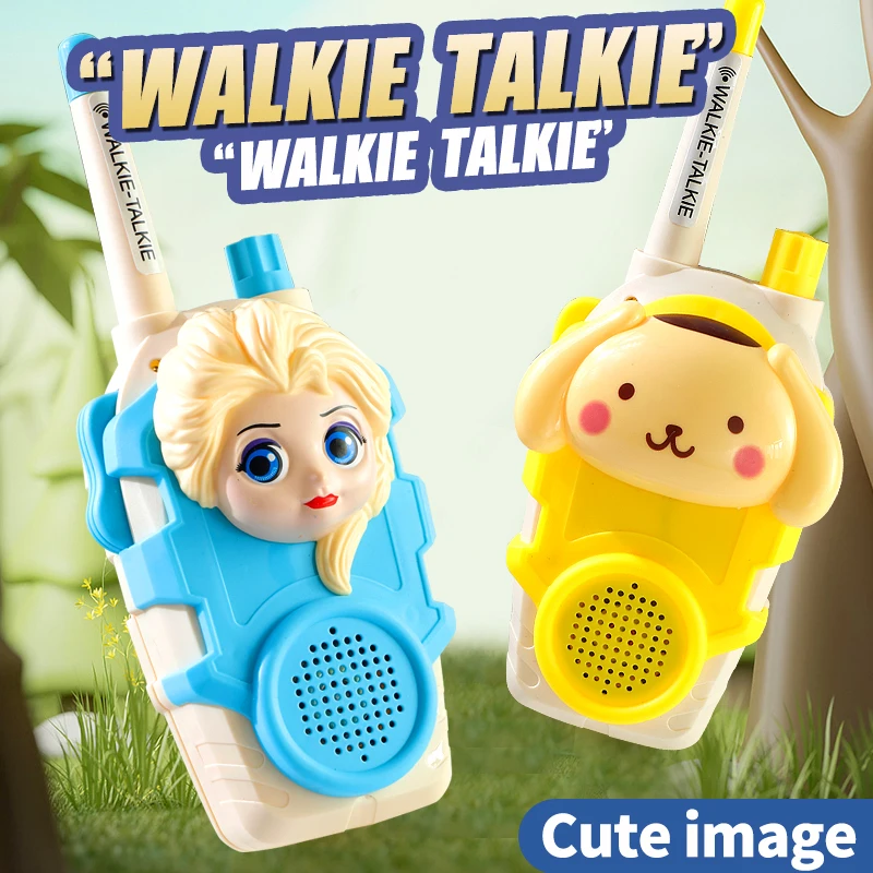 30km-100 km long range radio funny carton shape kids walkie talkie