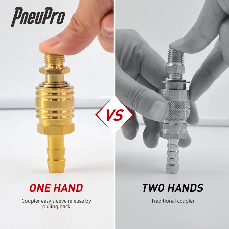 
DN 7.2 Pneumatic Gas fitting tube hose air quick coupling 