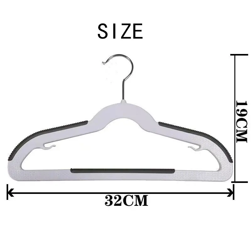 Children Hanger Plastic Kids Clothes Hangers With Non-Slip Pad