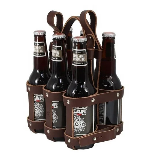 Custom Cocktail Shaker Bar Travel Leather Bartender Set Kit Roll Tool Bag Carriyng Bag