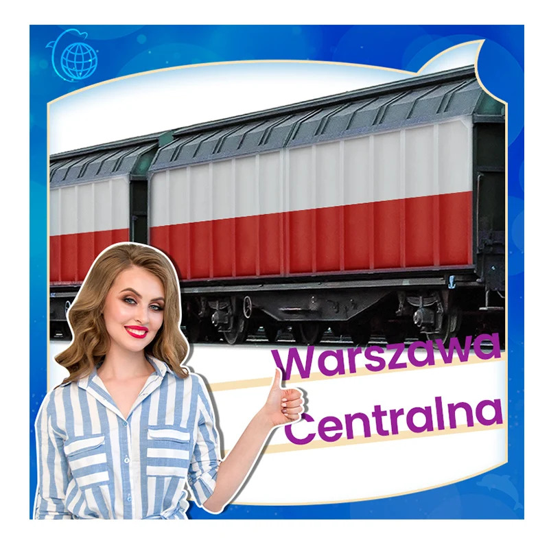 International Free Door To Door Cargo Delivery Train Freight Forwarder Ddp Shipping Service To Poland