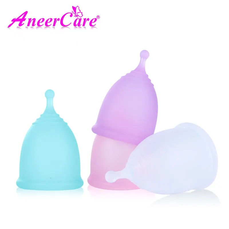 Menstrual cup wholesale custom medical silicone period cup reusable.