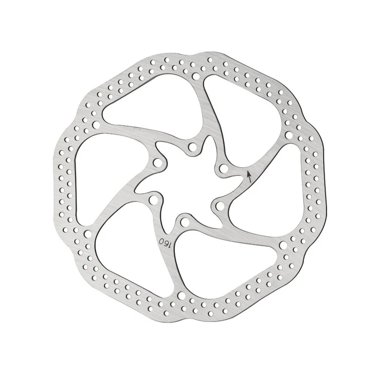 Bicycle Disc Brake Rotor 120/140/160/180/203mm 6 Inches Stainless Steel Rotor Disc