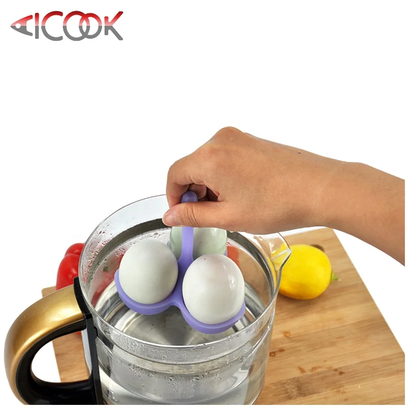 As Seen On TV Silicone Egg Cooker egg holder egg poacher