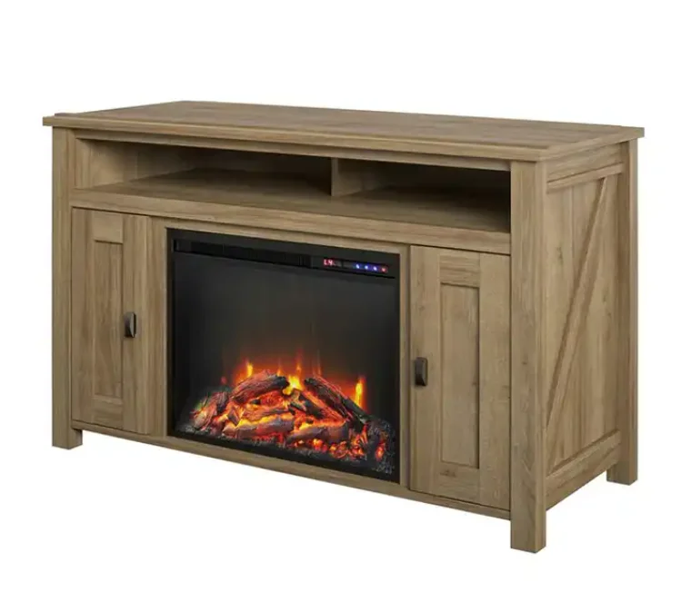 Modern design simple living room bedroom furniture fire place tv stand fireplace electric industrial tv stands cabine