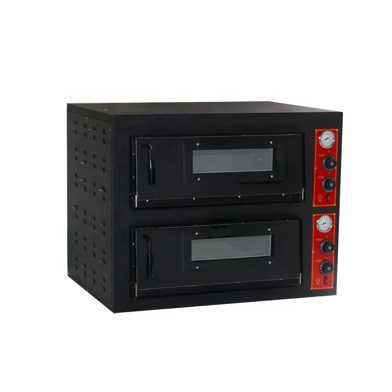 BERDASENA factory model direct big square high quality popular many functions two deck electric Baked round scones pizza oven