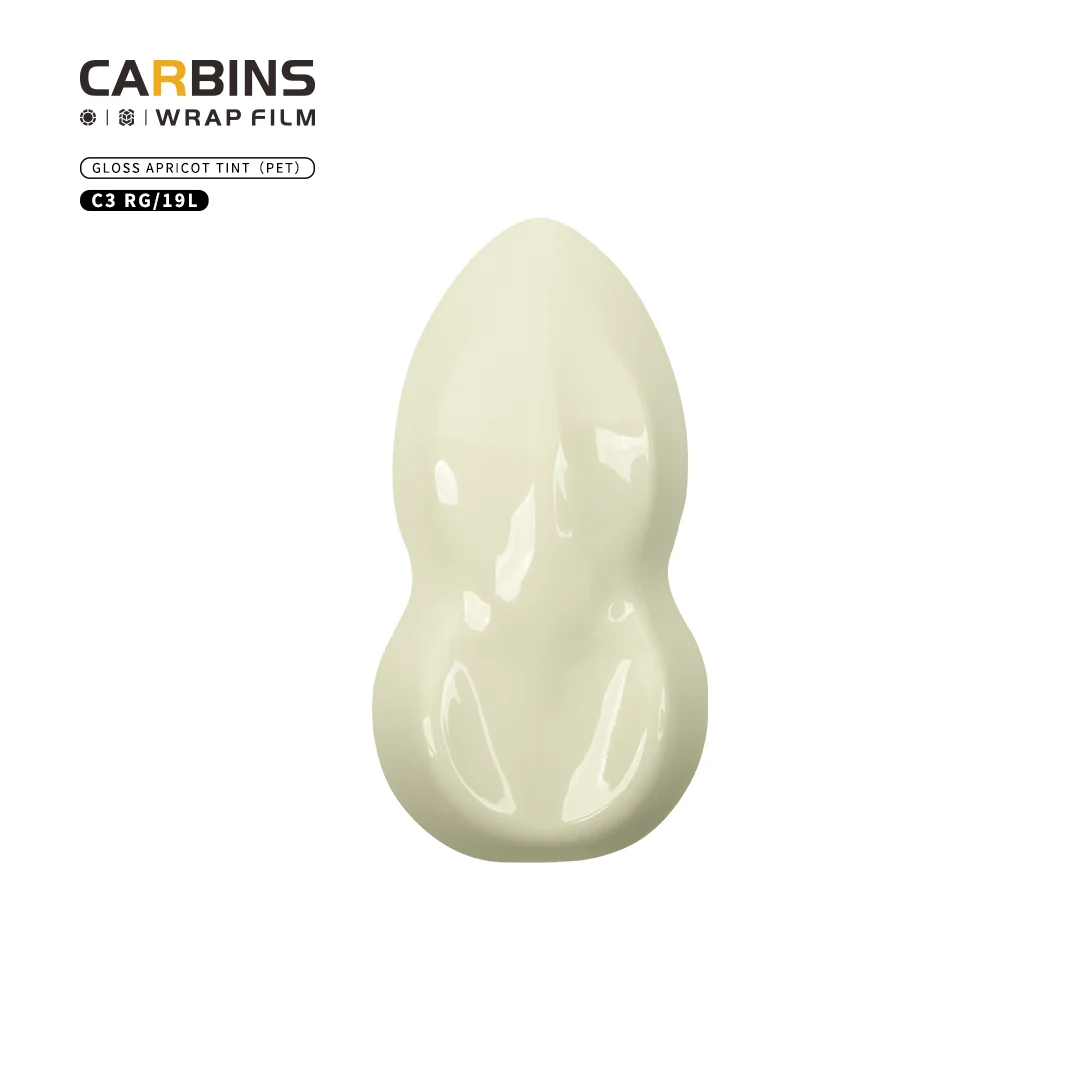 CARBINS Car Vinyl Wrap Pet Glossy 1.52*18 Meter Self Adhesive Car Vinyl Wrap Sticker