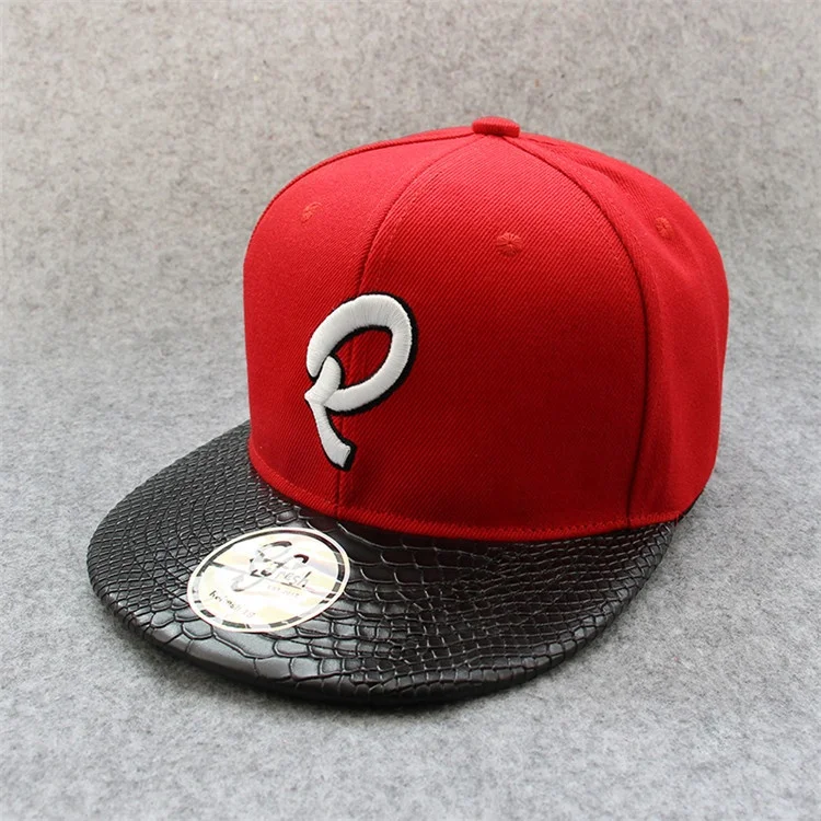 New authentic black snakeskin Sport Hats Men Embroidered Hip hop cap flat brim snapback Caps