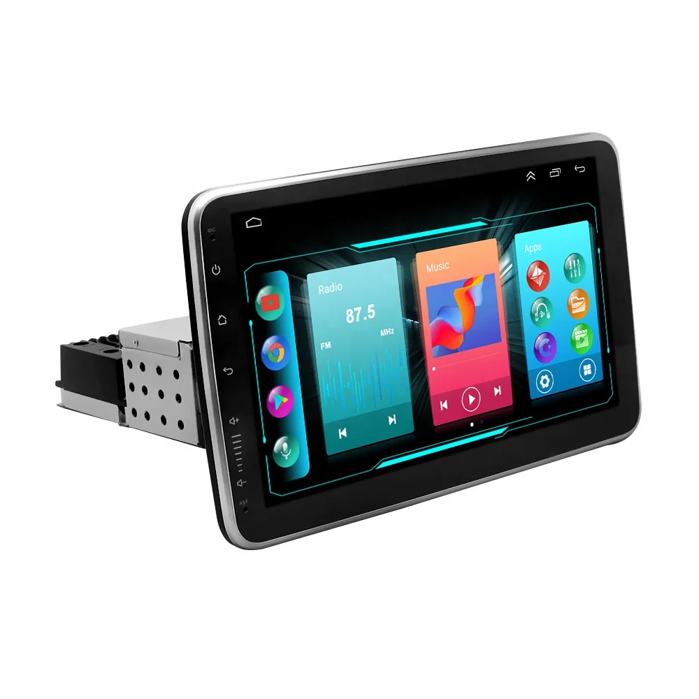 Universal 360 Degree Rotation Stereo Car Wireless Android Screen DVD Player Navigator 10 Inch Radio Android Car Intelligent