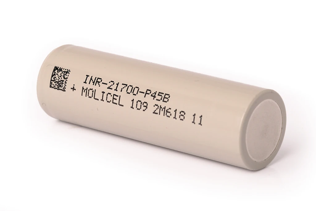 Hot Selling Original 21700 P45B Molicel INR21700 P45B 3.7v 4500Mah 45A For Electric Motorcycles Battery rechargeable Battery