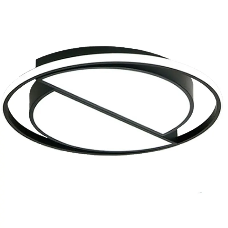Hot Sale Modern Round Black Ceiling Lights Lamp Simple style Living Room Led Ceiling Light