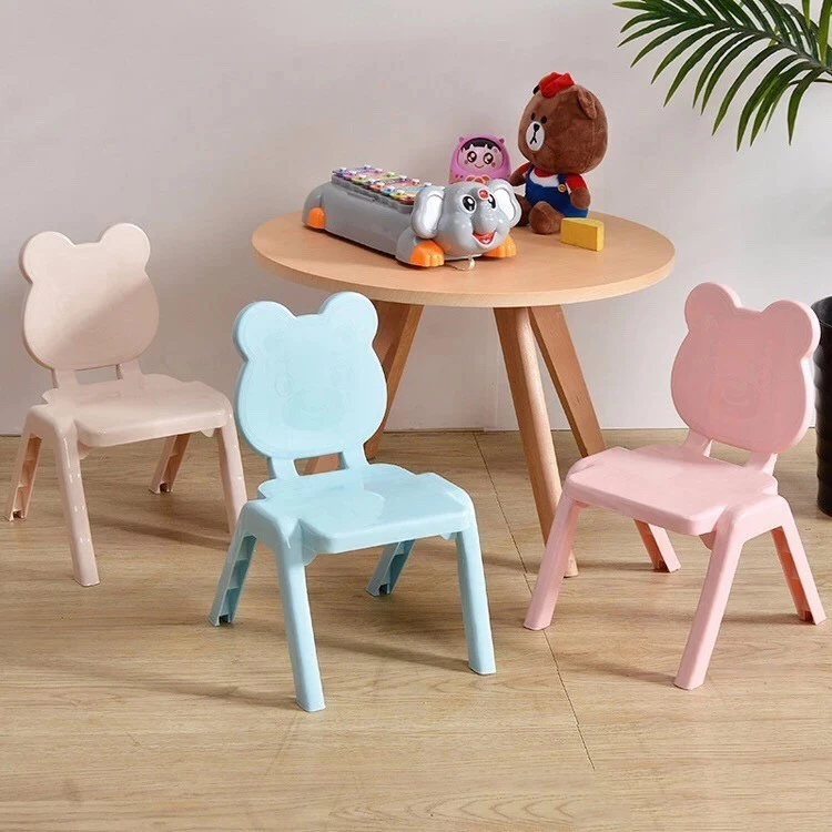 Wholesale Nursery School Party Study Student Children Injection Kids Baby Sitting Plastic Chair