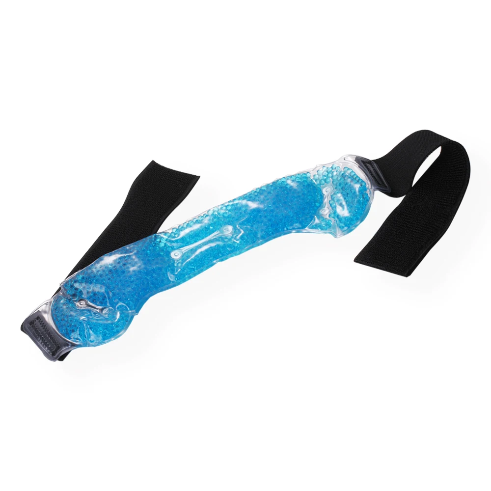 First Aid medical instant ice gel pack for injury with adjustable strap