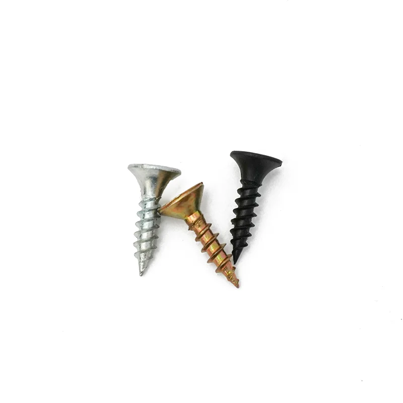 Grey phosphorus drywall screw, countersunk head self-tapping screw, Woodworking plasterboard drywall screw M3.5