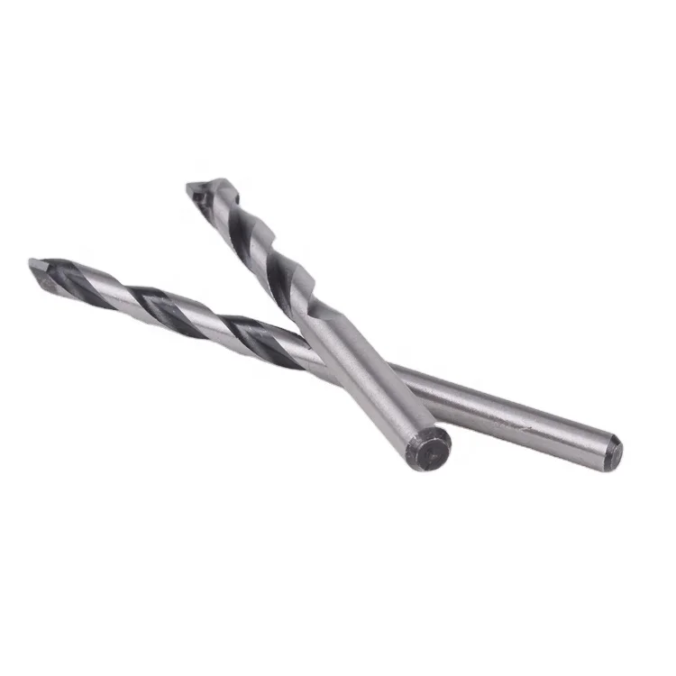 One Head black and white metal square hole drill bit 150mm