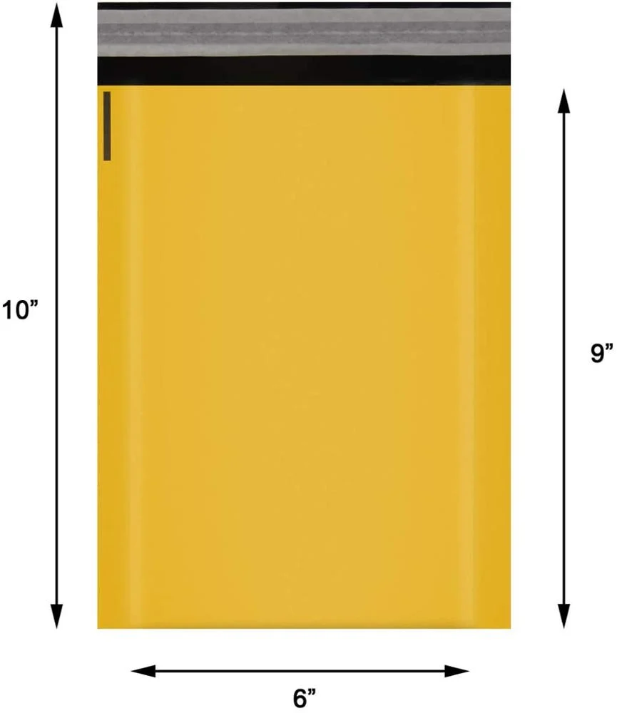 
Yellow Kraft surface & Bio-plastic Bubble inner Express Mailer Deliver Bags, 100%compostable environmental sustainable bio-pouch 