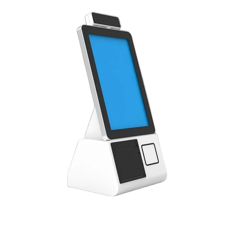 Supermarket pos system cashier equipment desktop pos terminal with QR code payment and Face payment