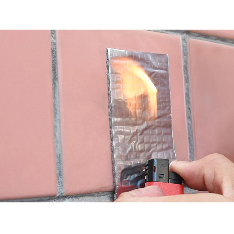 Wholesale high temperature resistant aluminum foil butyl tape roof leak repair