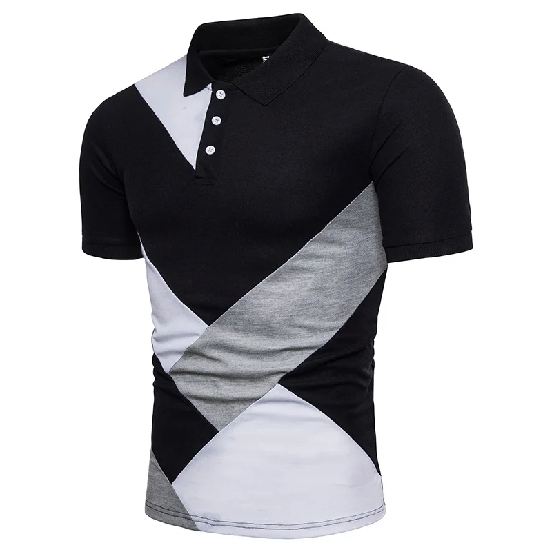 Polera с силуэтом A 2021 приталенная Мужская футболка вышивкой коротким рукавом поло футболки на заказ длинными