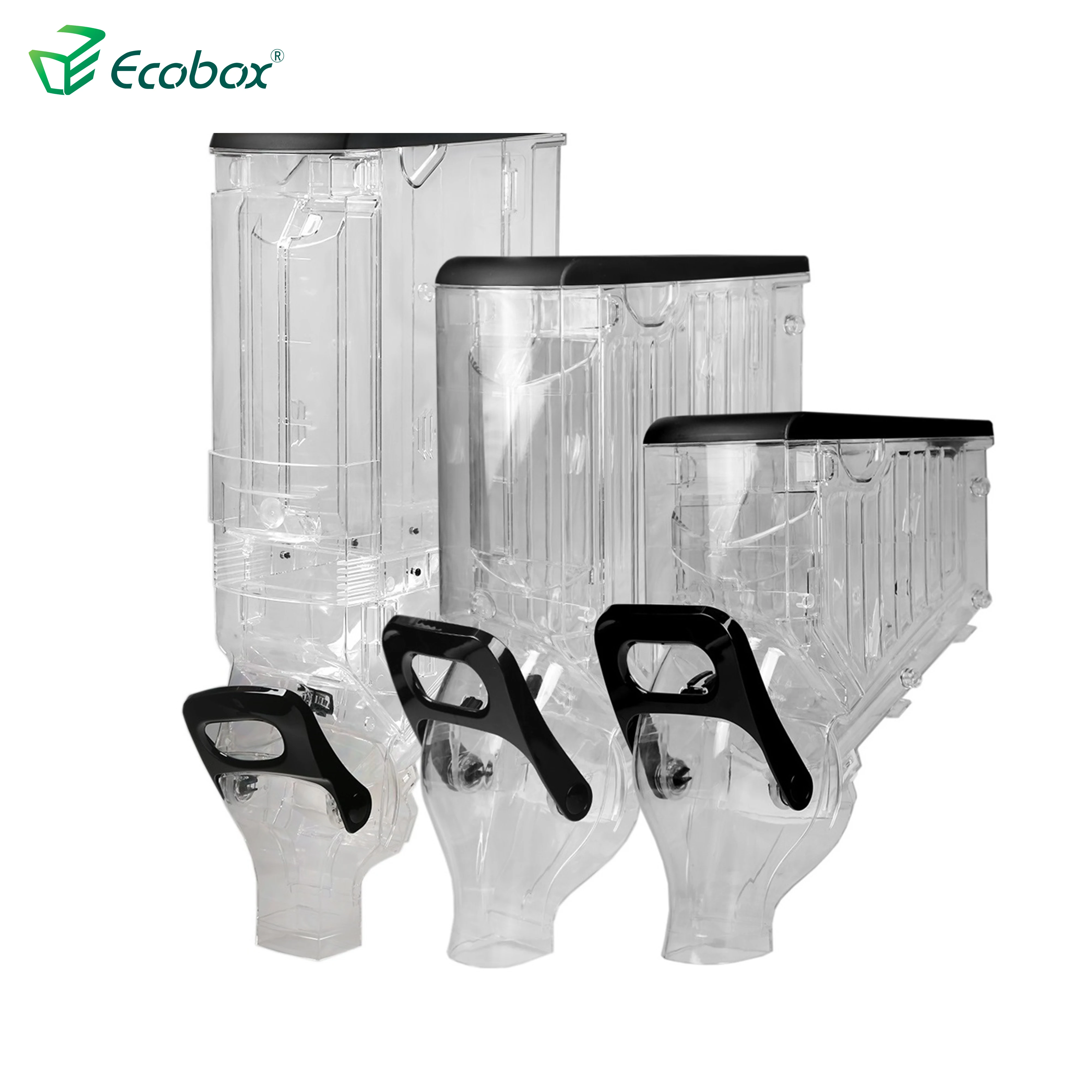 
High Clear Plastic Gravity Dispenser gravity feed dispenser candy dispenser for zero waste store 