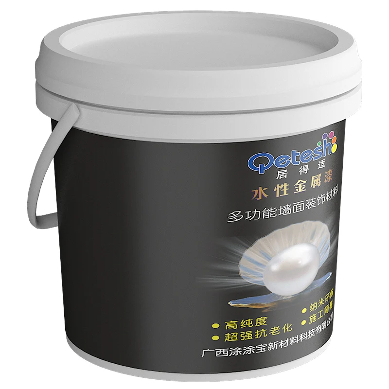 
Qetesh Decorative Gold Paint Golden Effect Paint for Interior & Exterior Wall, Wood, Matel Decoration 