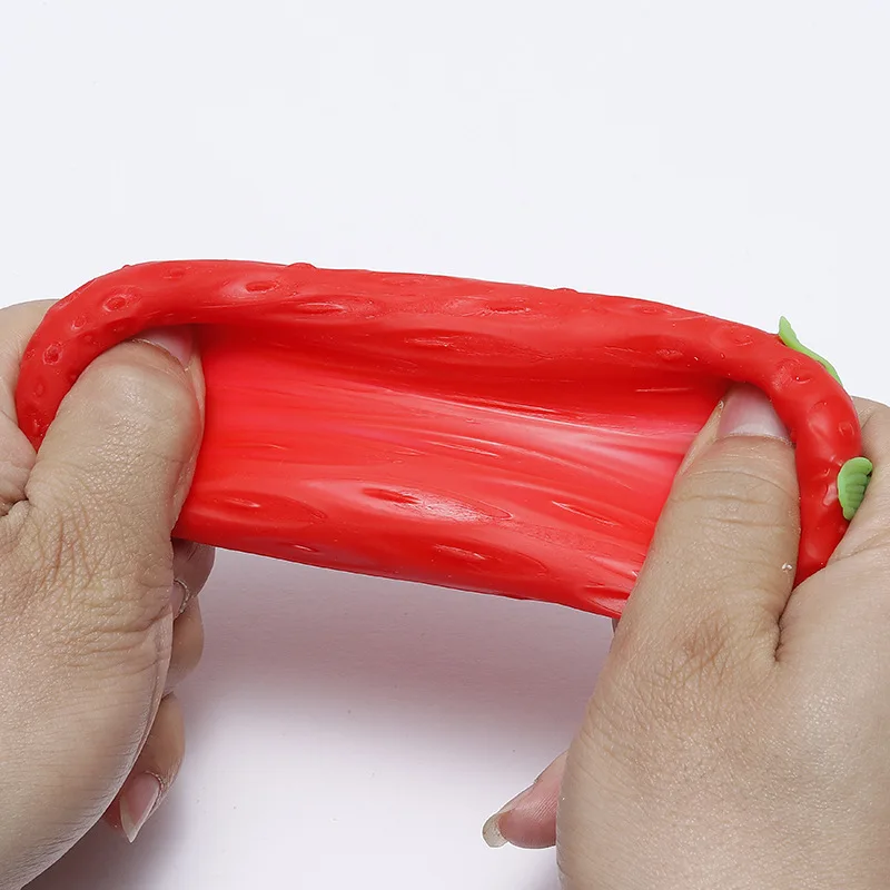 Funny decompression toy vent toy strawberry toy
