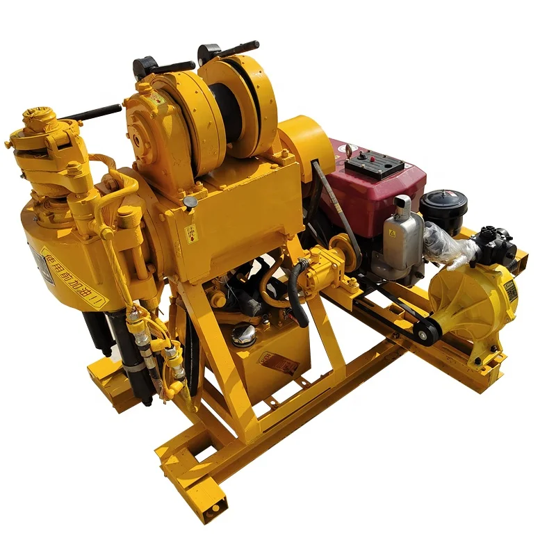 New popular product R180 diesel engine /8 HP FY-70 crawler drilling rig water well drilling