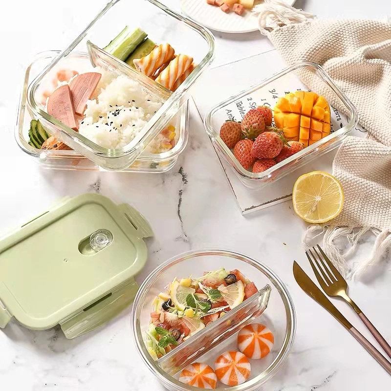 Кухонные контейнеры для готовки еды с крышкой